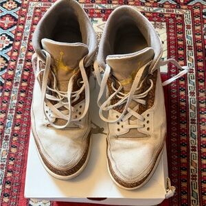 Jordan air Jordan retro 3 White and Brown